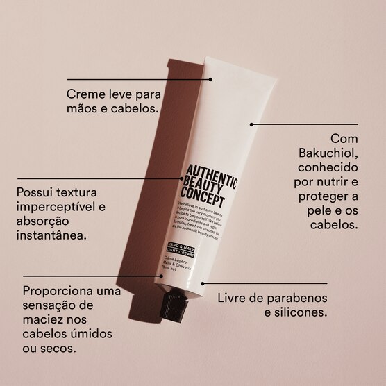 Creme para Cabelos e Mãos Authentic Beauty Concept Beyond Hair